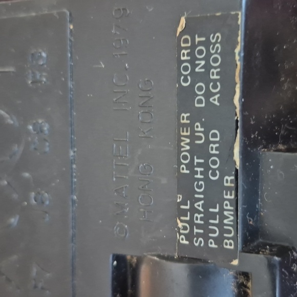 Trans Am With Gold Accents Dated 1979 Hong Kong Pull String Vintage.plastic - Picture 6 of 7